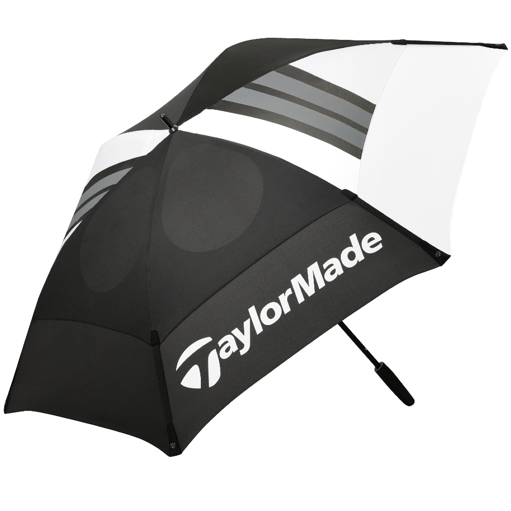 Taylormade Tour 64 Inch Double Canopy Golf Umbrella