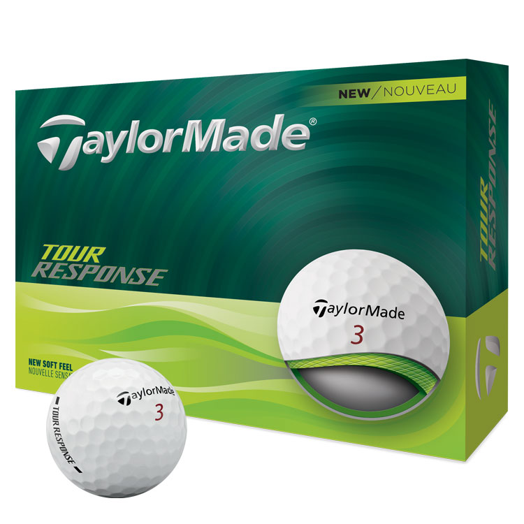 TaylorMade Tour Response Personalised Text Balls