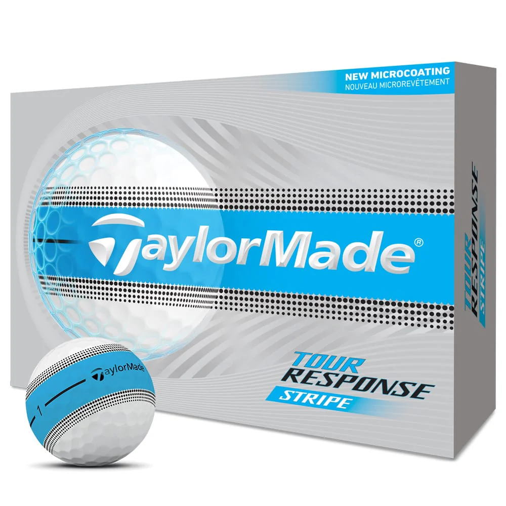 Taylormade Tour Response Stripe Neon Balls