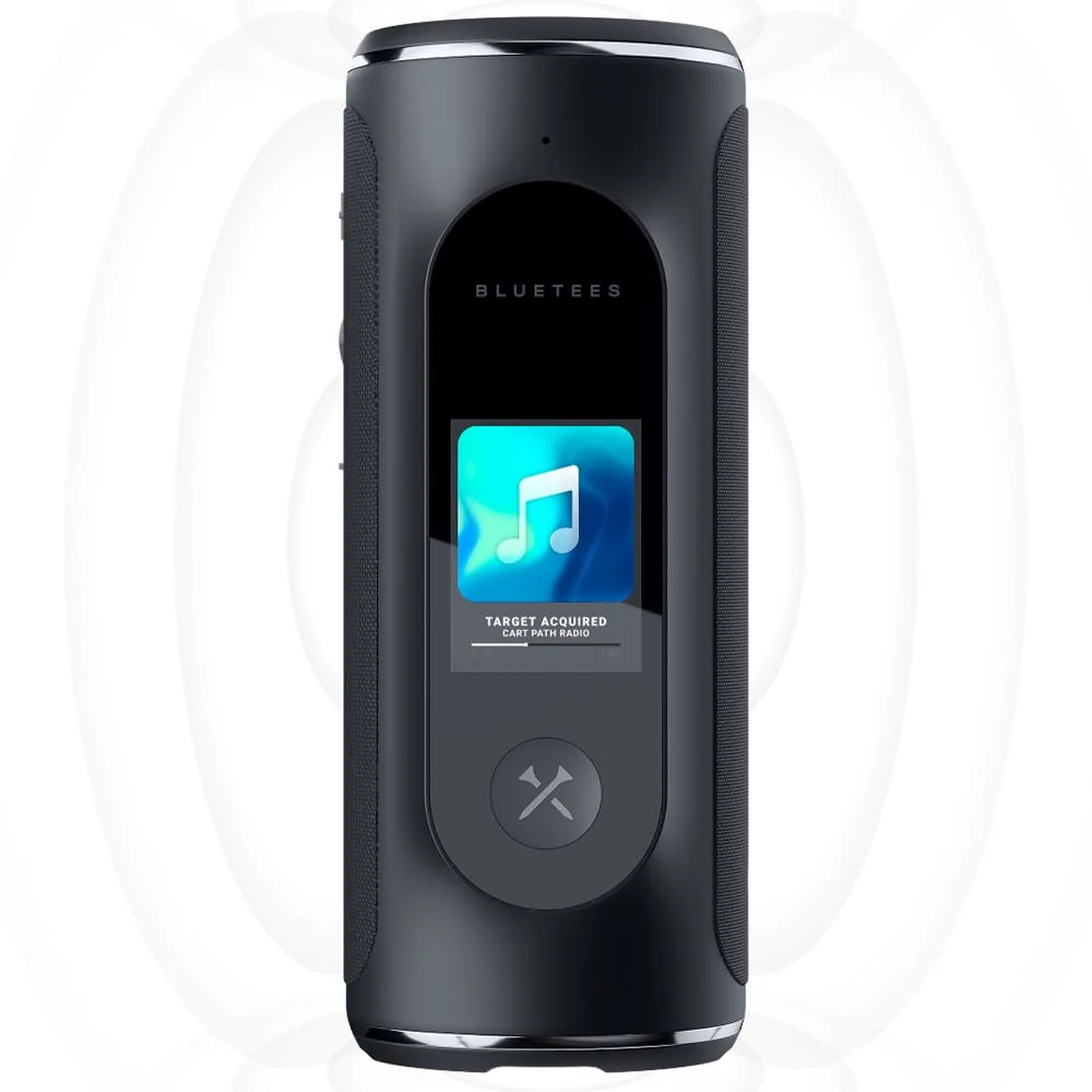 Tees Golf Player Pro Touchscreen GPS Golf Speaker