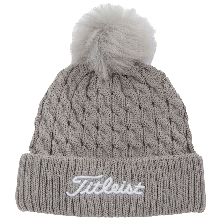 Titleist Cable Knit Pom Beanie Th23wcknpn2 0g1