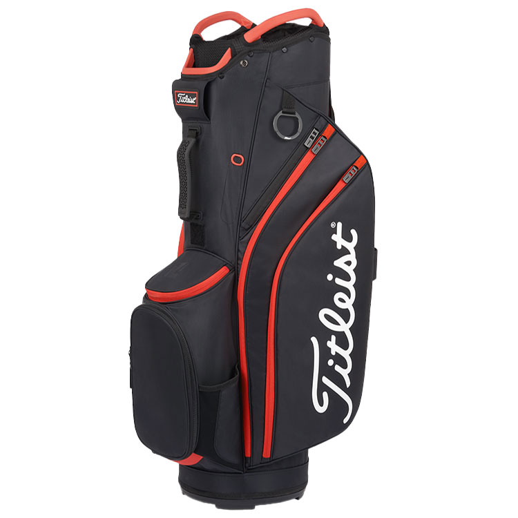 Titleist Cart 14 Lightweight Black Red Tb22ct6 00 Bag