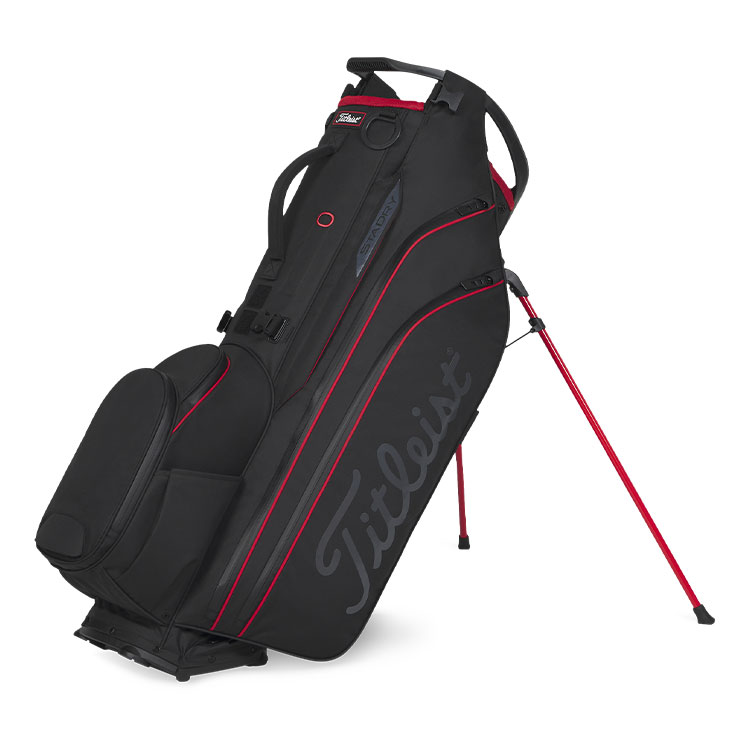 Titleist Hybrid 14 Stadry Stand Black Red Tb25sx13 Bag