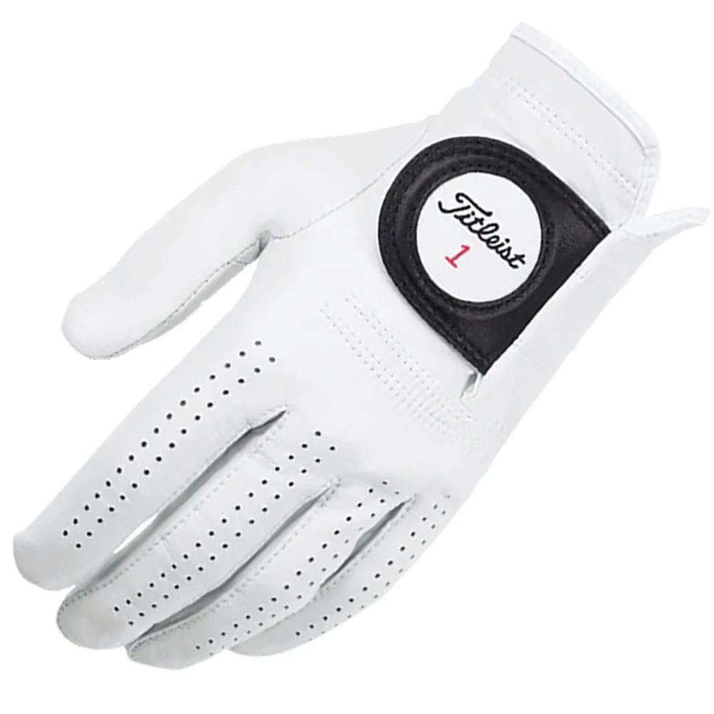 Titleist Players Leather Golf Glove - Pearl Pearl- / Right Handed Golfer / M/L