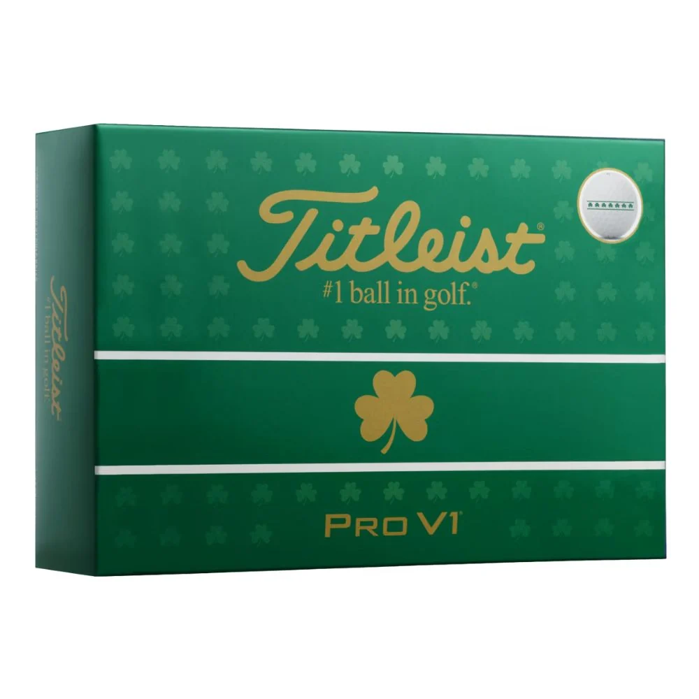 Titleist Pro V1 Shamrock Balls