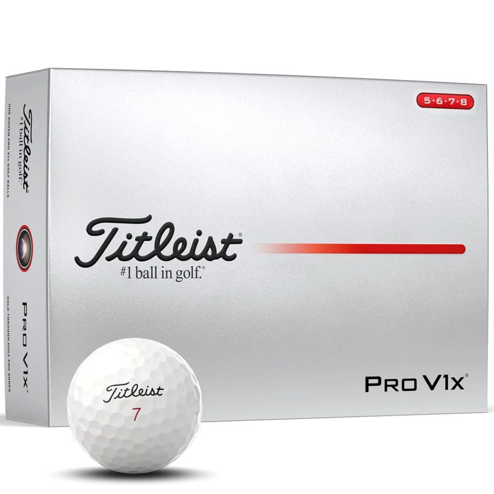 Titleist Pro V1x High Number Balls
