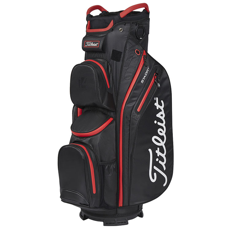 Titleist Stadry 14 Cart Black Red Tb23ct9 Bag