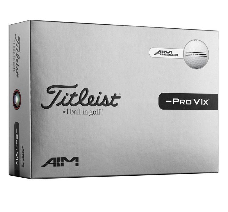 Titleist Titliest Pro V1x Left Dash Enhanced Alignment Pack Balls