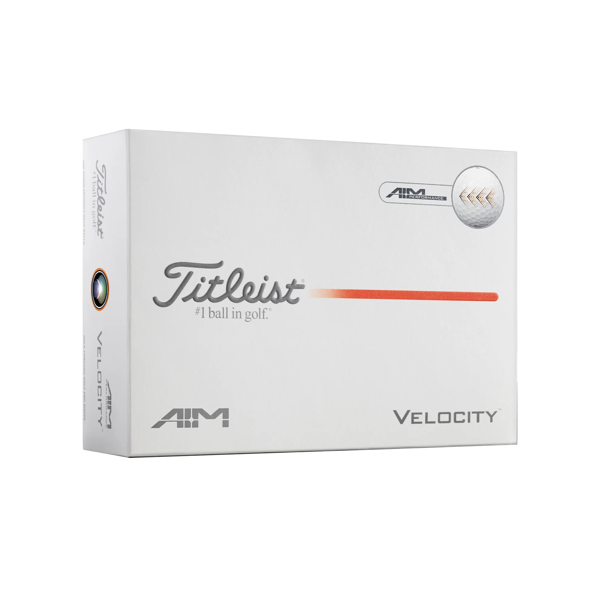 Titleist Velocity 2026 Aim Balls