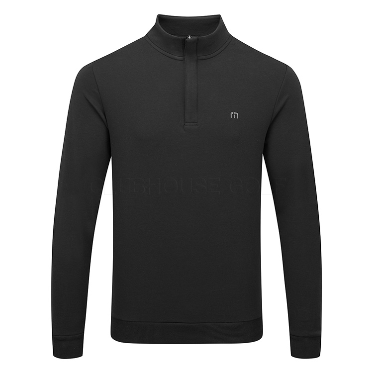 TravisMathew Cloud 2 4 Zip Sweater 1ms309 Oblk
