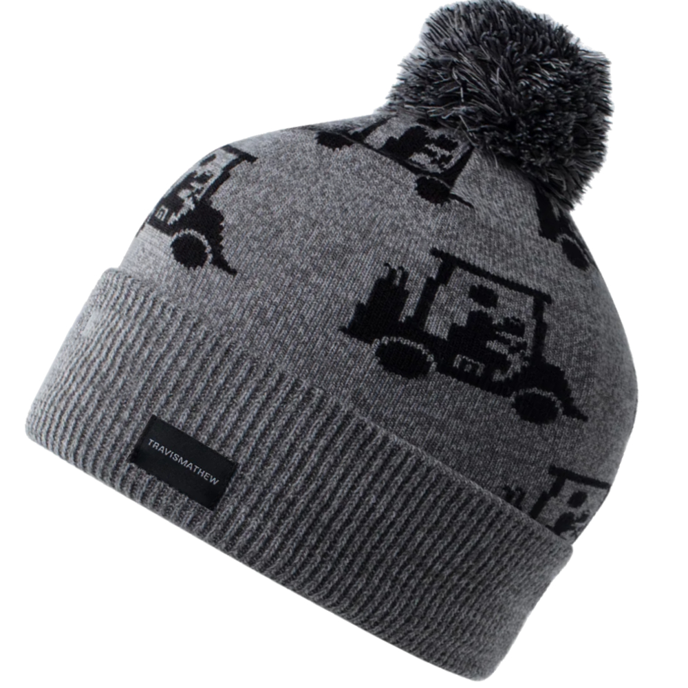 TravisMathew Swingles Pom Beanie