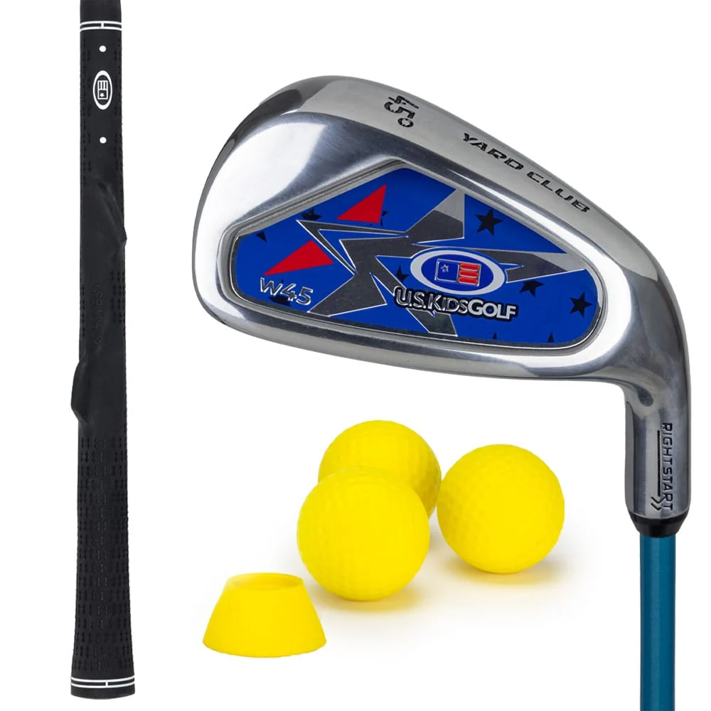 U.S. Kids Golf U.S. RS3-48 Junior Yard Club with 3 Yard Balls and Tee (48"-51" Golfer Height) Right Hand / 48" - 51"