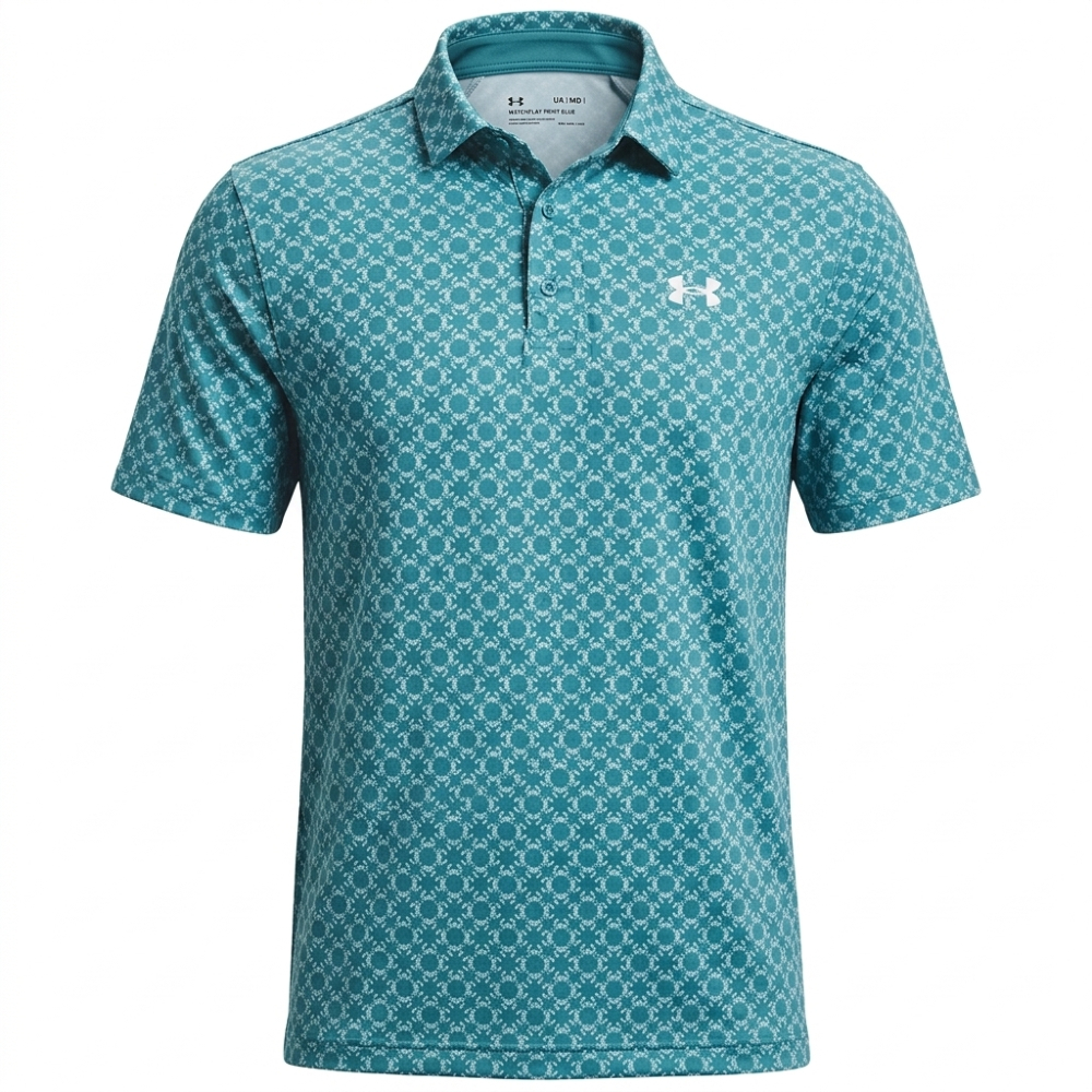 Under Armour 2026 Matchplay Printed Crab Geo Polo