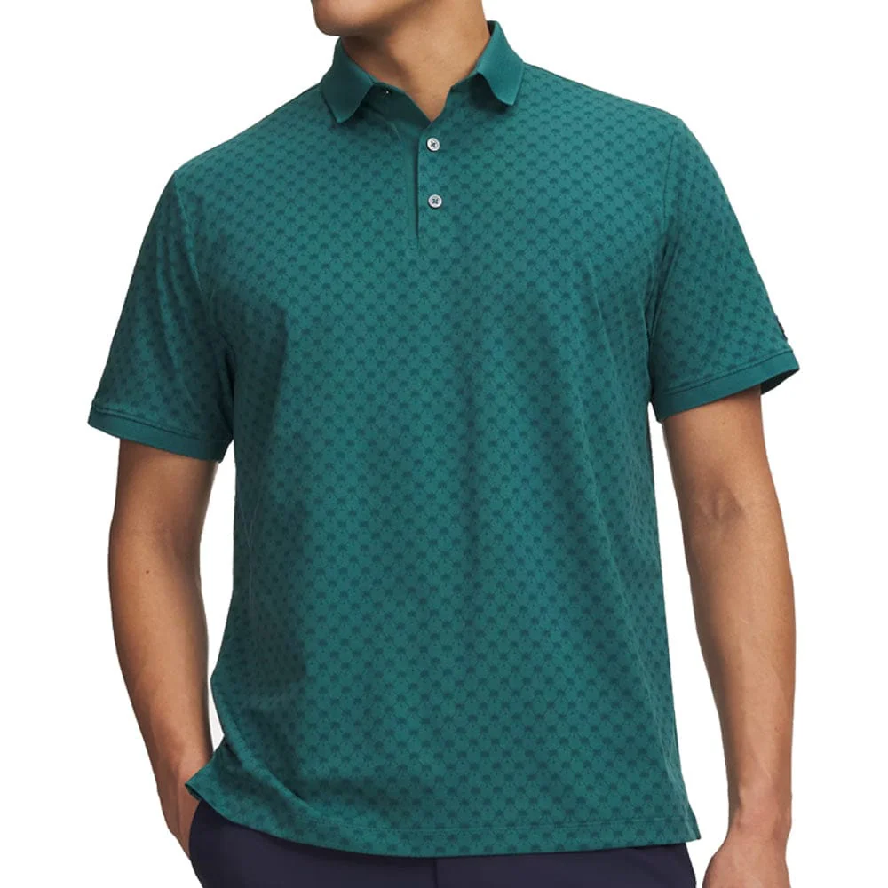 Under Armour Armourdry Printed Rib Polo Rack Arden Midnight