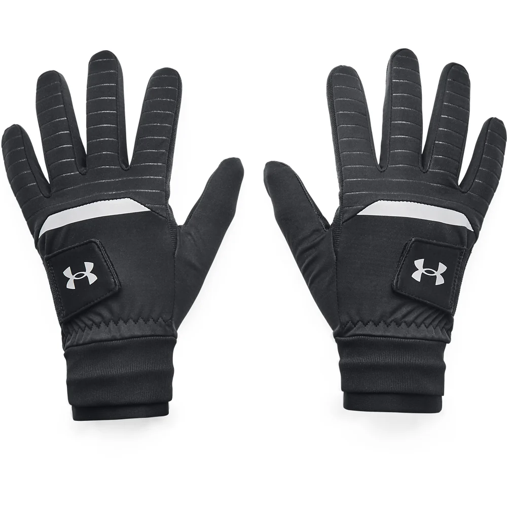 Under Armour Cold Gear Infrared Men's Thermal Winter Golf Gloves - Pairs - 001 / S