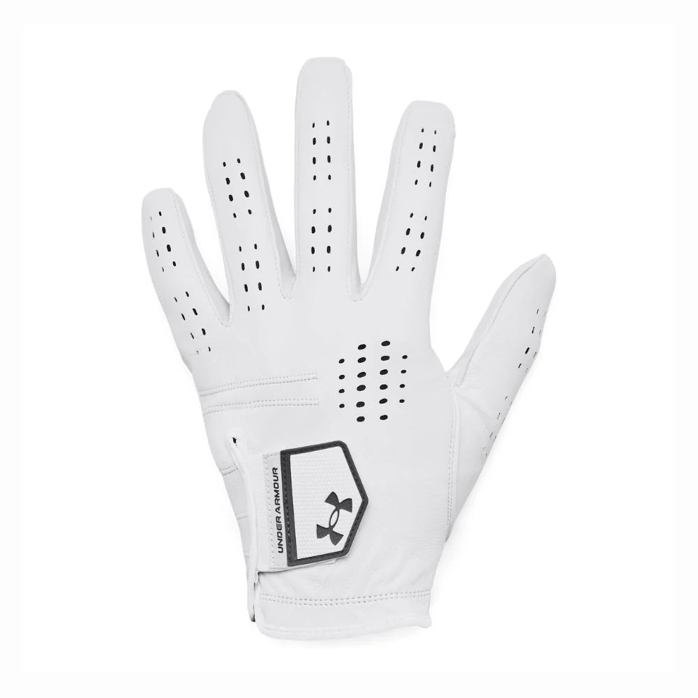 Under Armour Drive Tour Leather Golf Glove - 1382003-100 - / Castlerock / Castlerock 100 / M/L