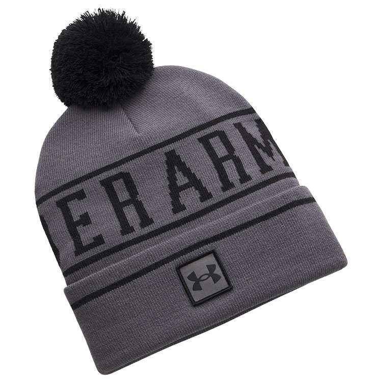 Under Armour Halftime Pom Beanie Castlerock