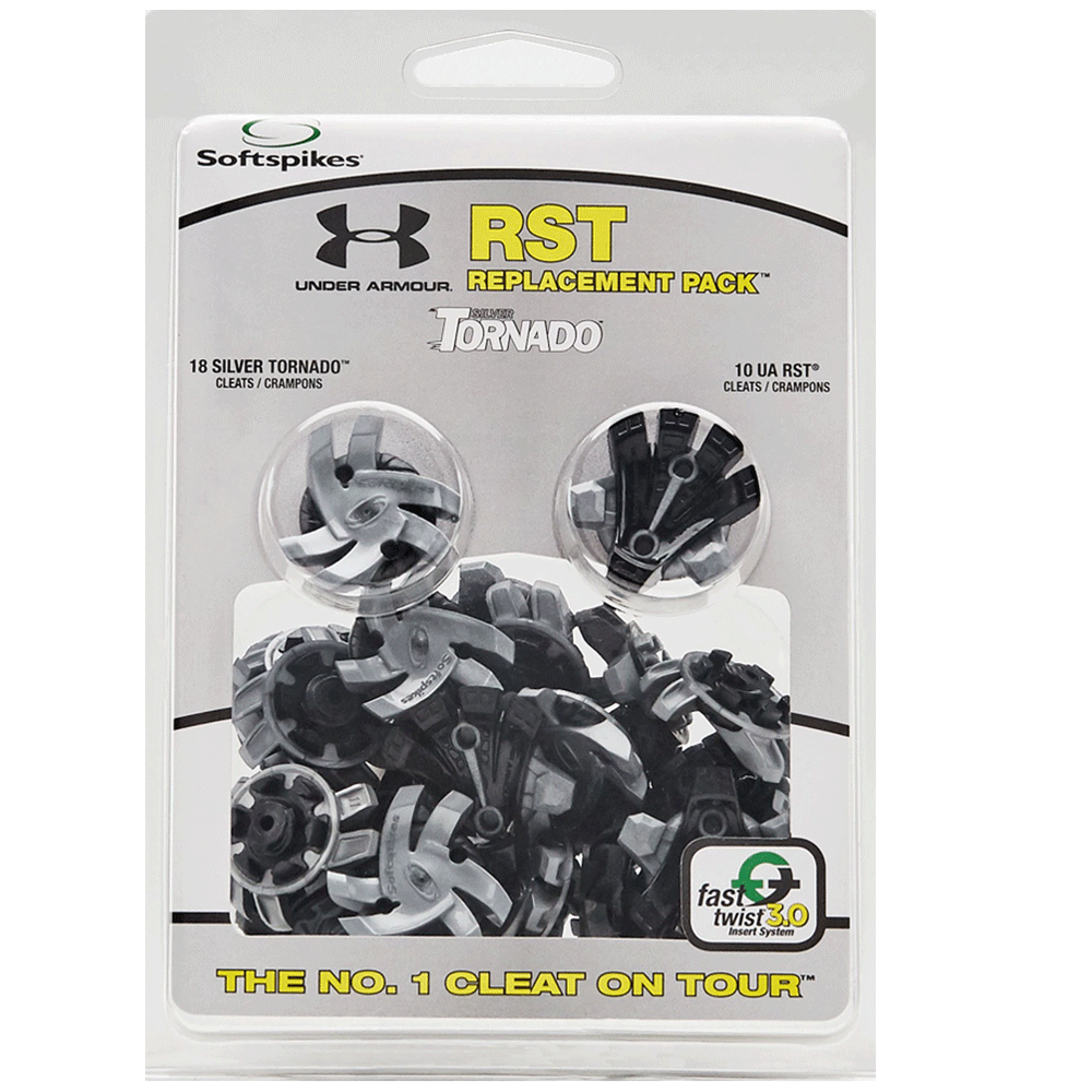 UNDER ARMOUR SOFT SPIKES RST SOFT SPIKES - FAST TWIST X 18 PACK +FREE SPIKE WRENCH