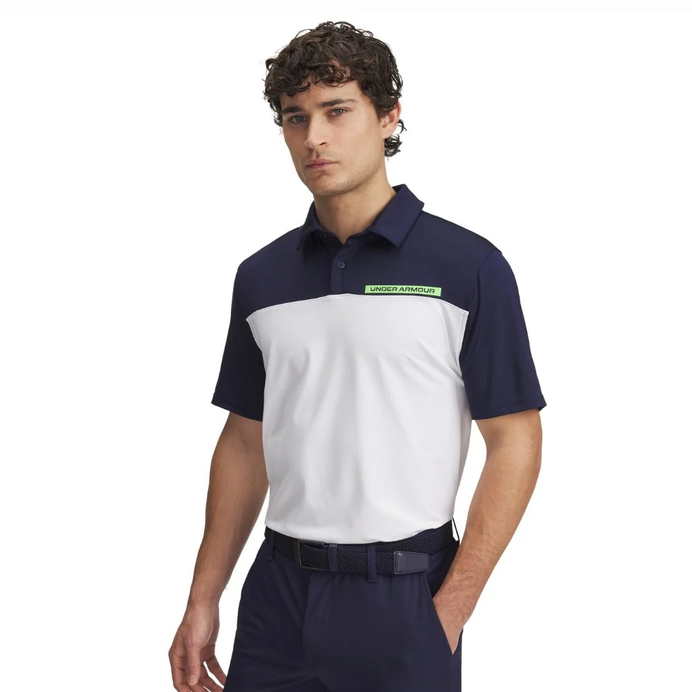 Under Armour Tee To Colour Block Polo 2025 1383139