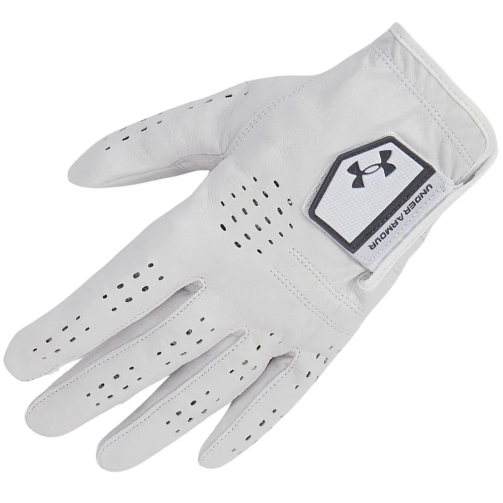 Under Armour Tour Leather Golf Glove - Castlerock/ Castlerock/ / Left Handed Golfer / S