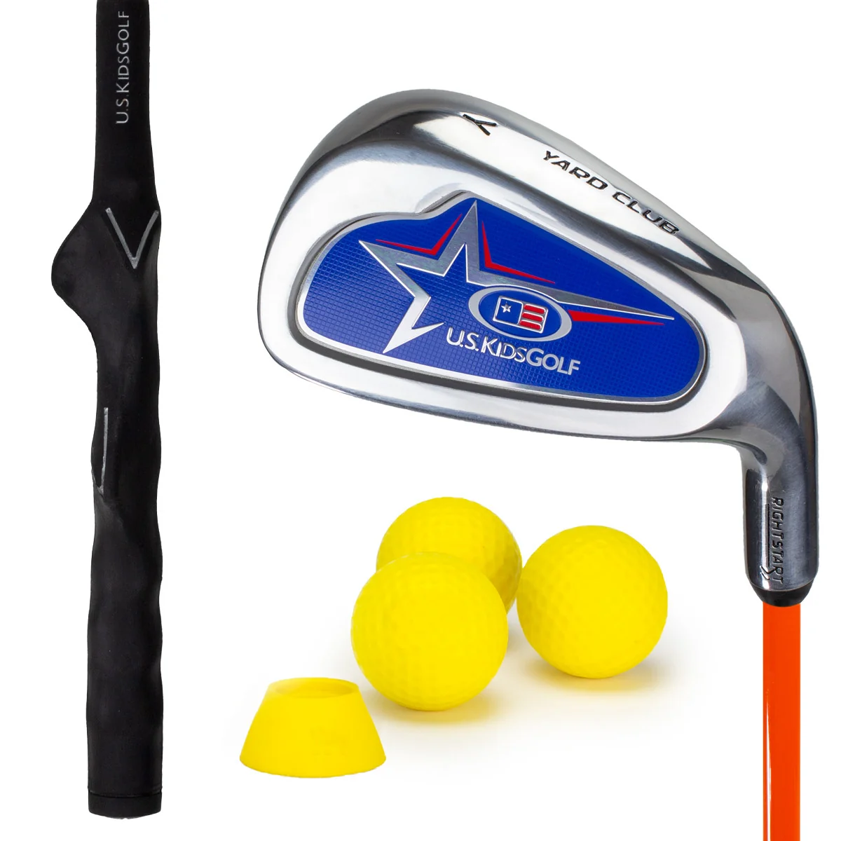 Us Kids US Yard Junior Golf Club + 3 Foam Balls - 51” Player Height / Right Hand