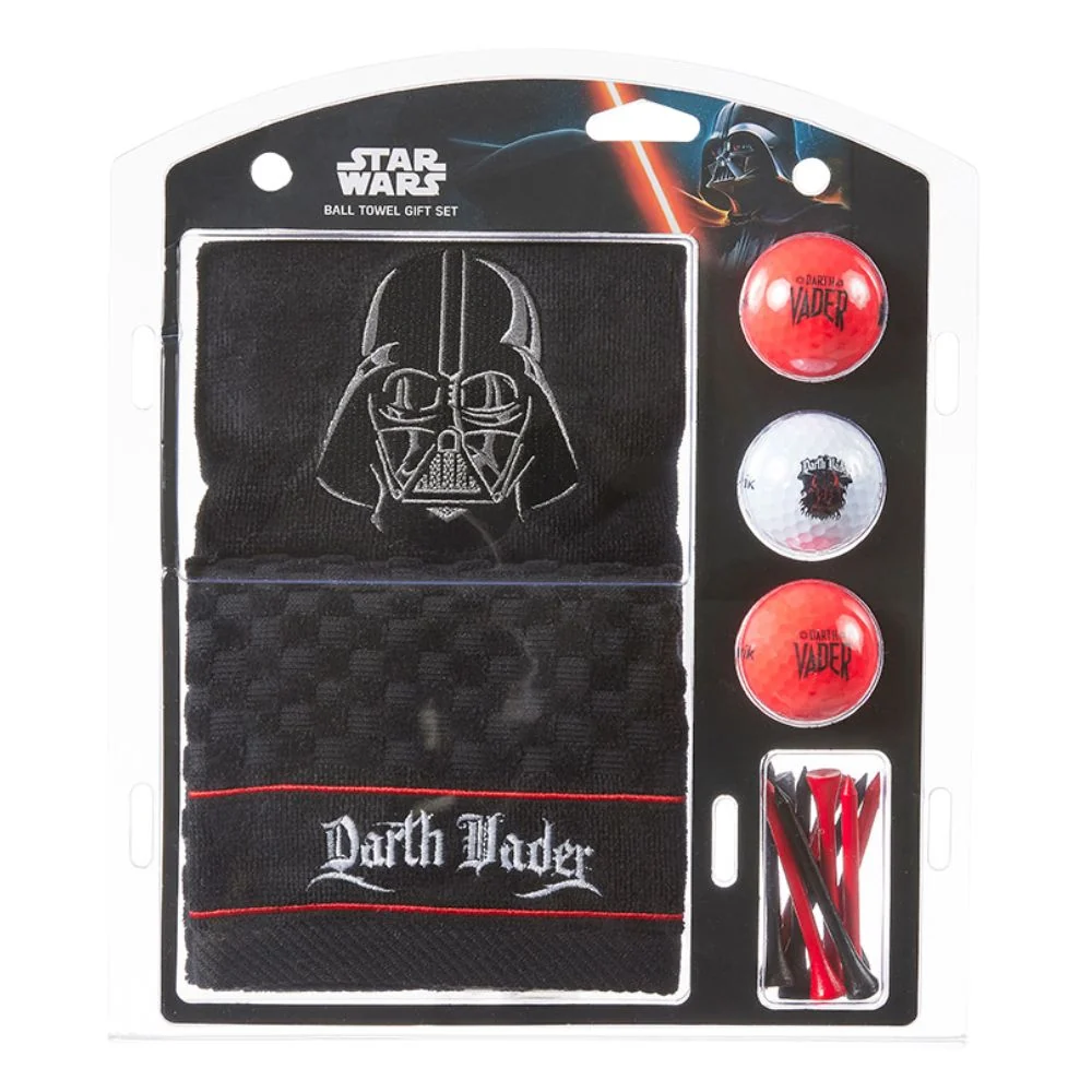 Volvik Star Wars Darth Vader Towel Tee Gift Set Balls
