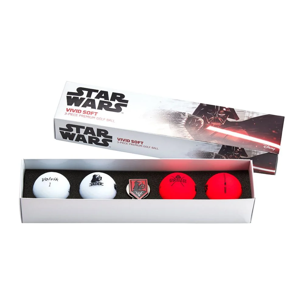Volvik Star Wars Darth Vader Vivid Soft Marker Gift Set Balls