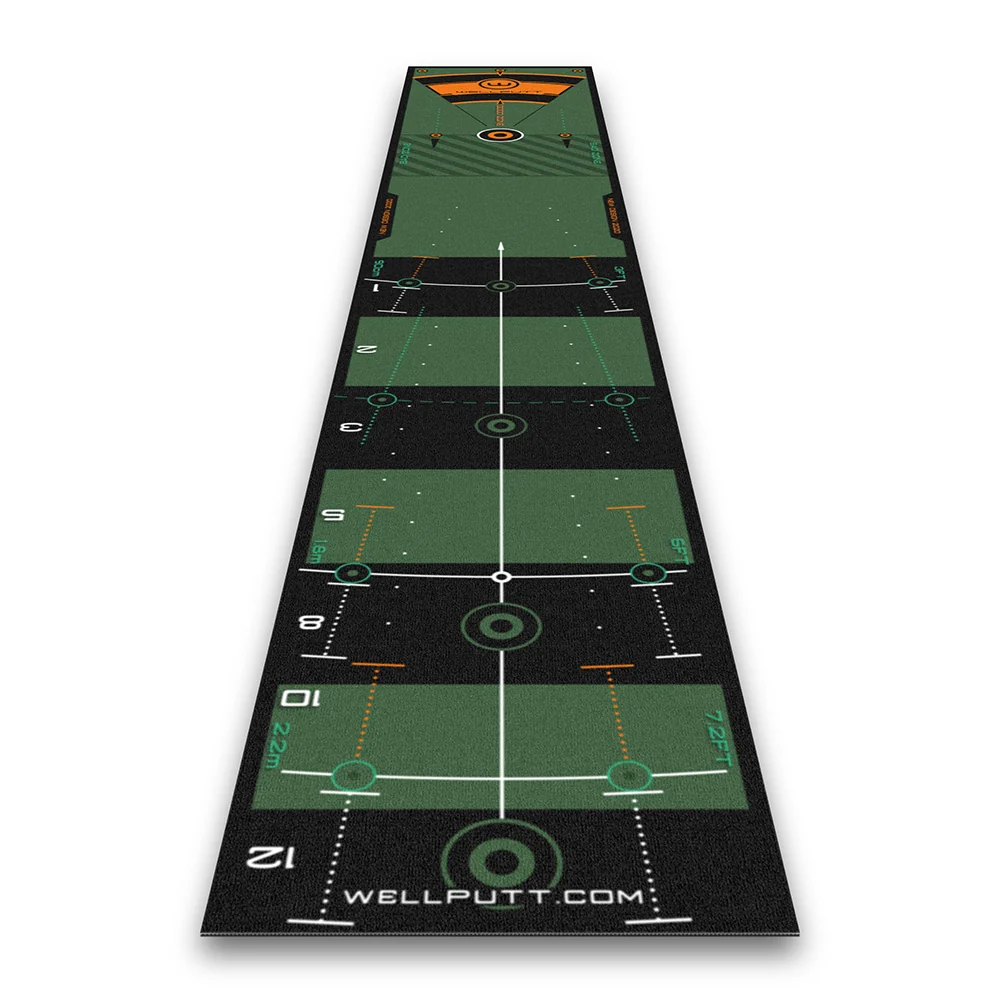 Wellputt 10 Foot High Speed Practice Putting Mat