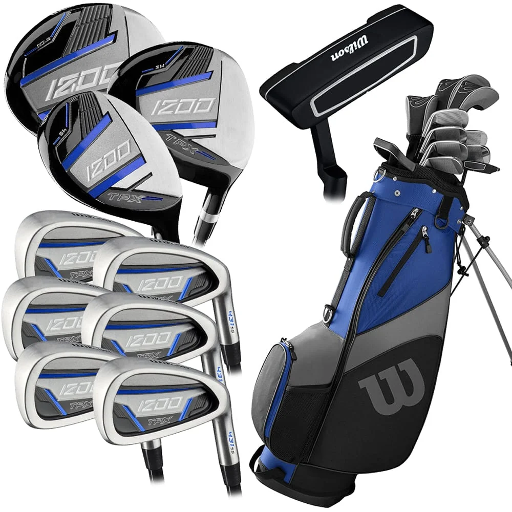 Wilson 1200 TPX 11-Piece Stand Bag Package Set