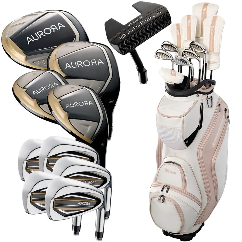 Wilson Aurora 11-Piece Cart Bag Package Set - Ladies