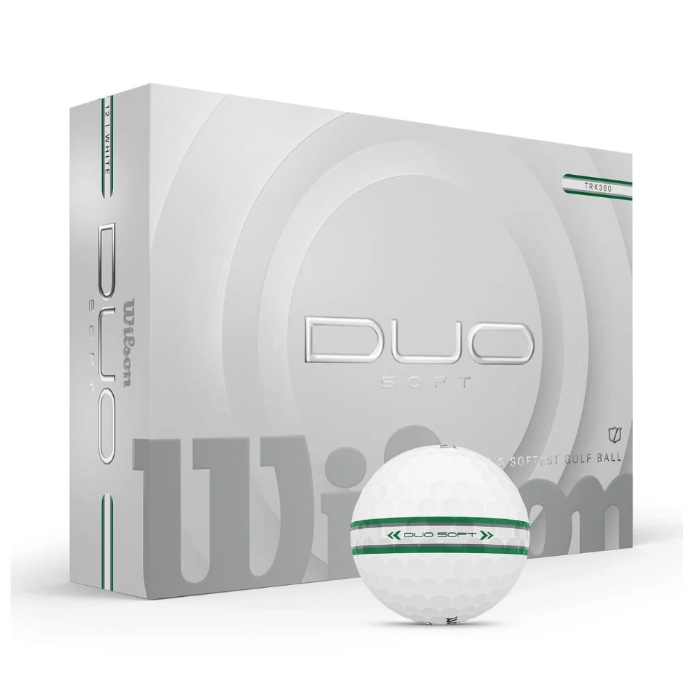 Wilson Duo Soft Trk Green Silver Track Balls