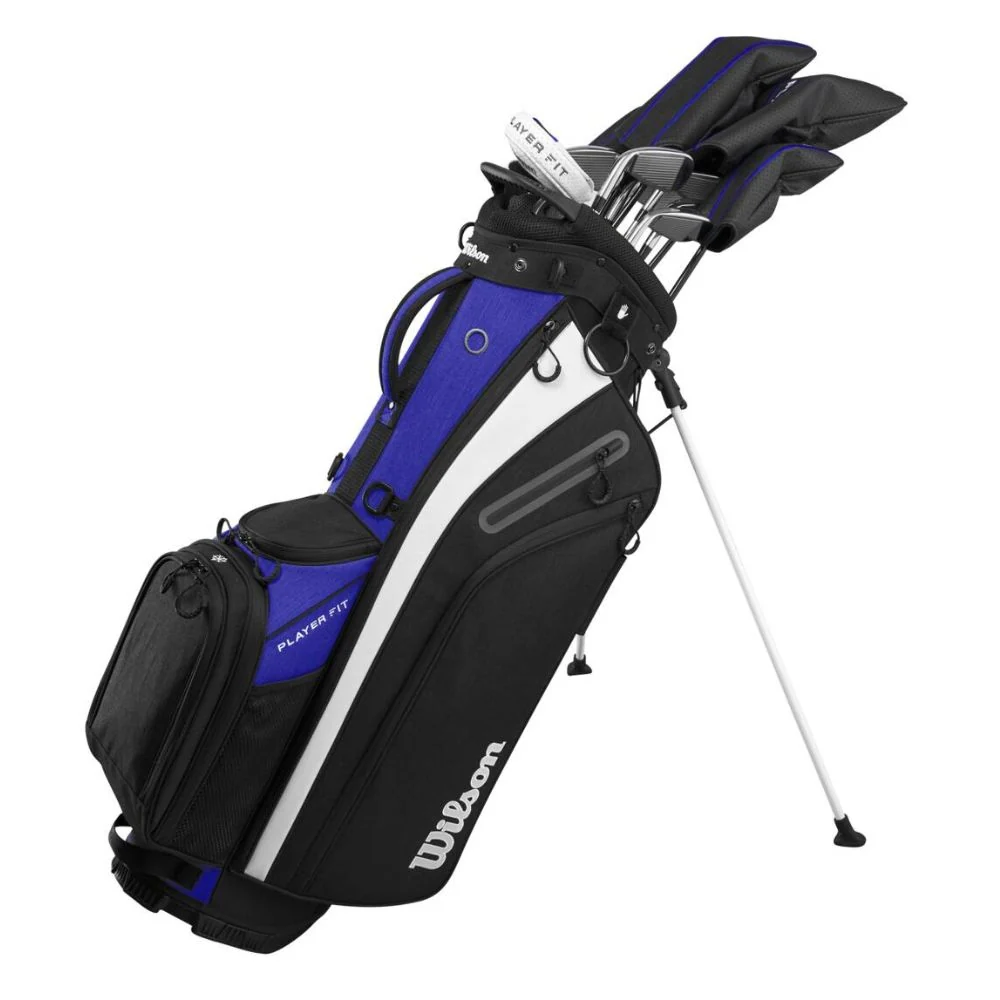 Wilson Golf Player Fit Men's Premium Golf Package Set - Stand Bag - Standard / Regular / Right Hand