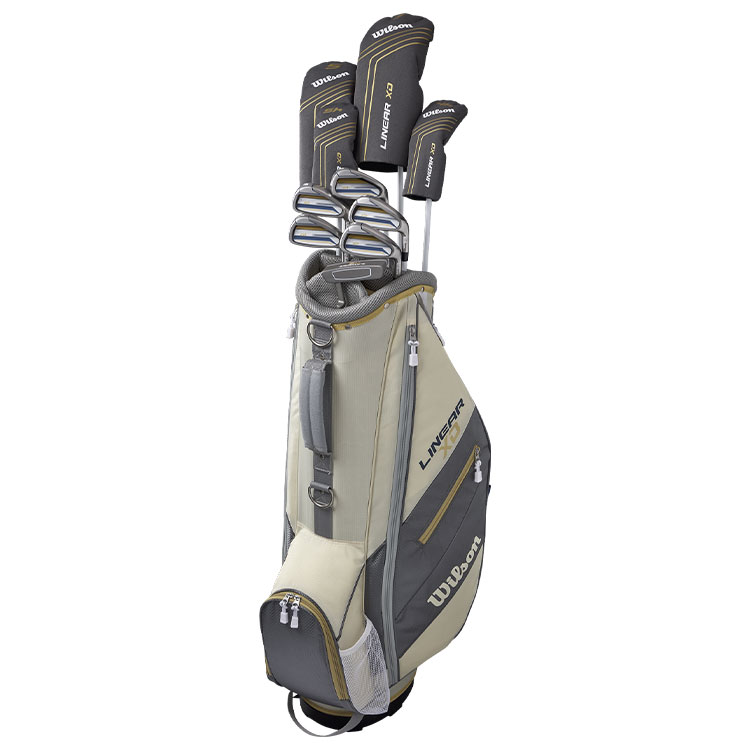 Wilson Ladies Linear XD 11-Piece Golf Package Set Cart Bag