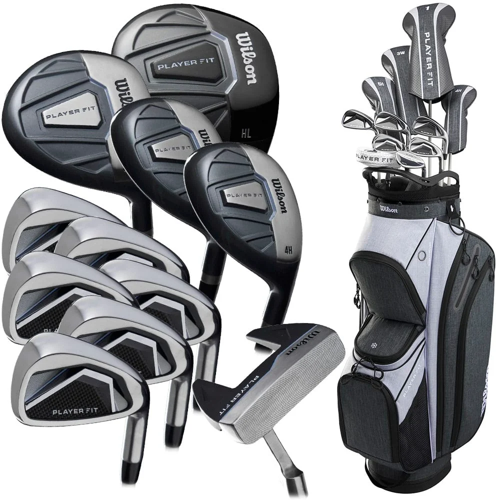Wilson Player Fit 12-Piece Cart Bag Package Set - Ladies