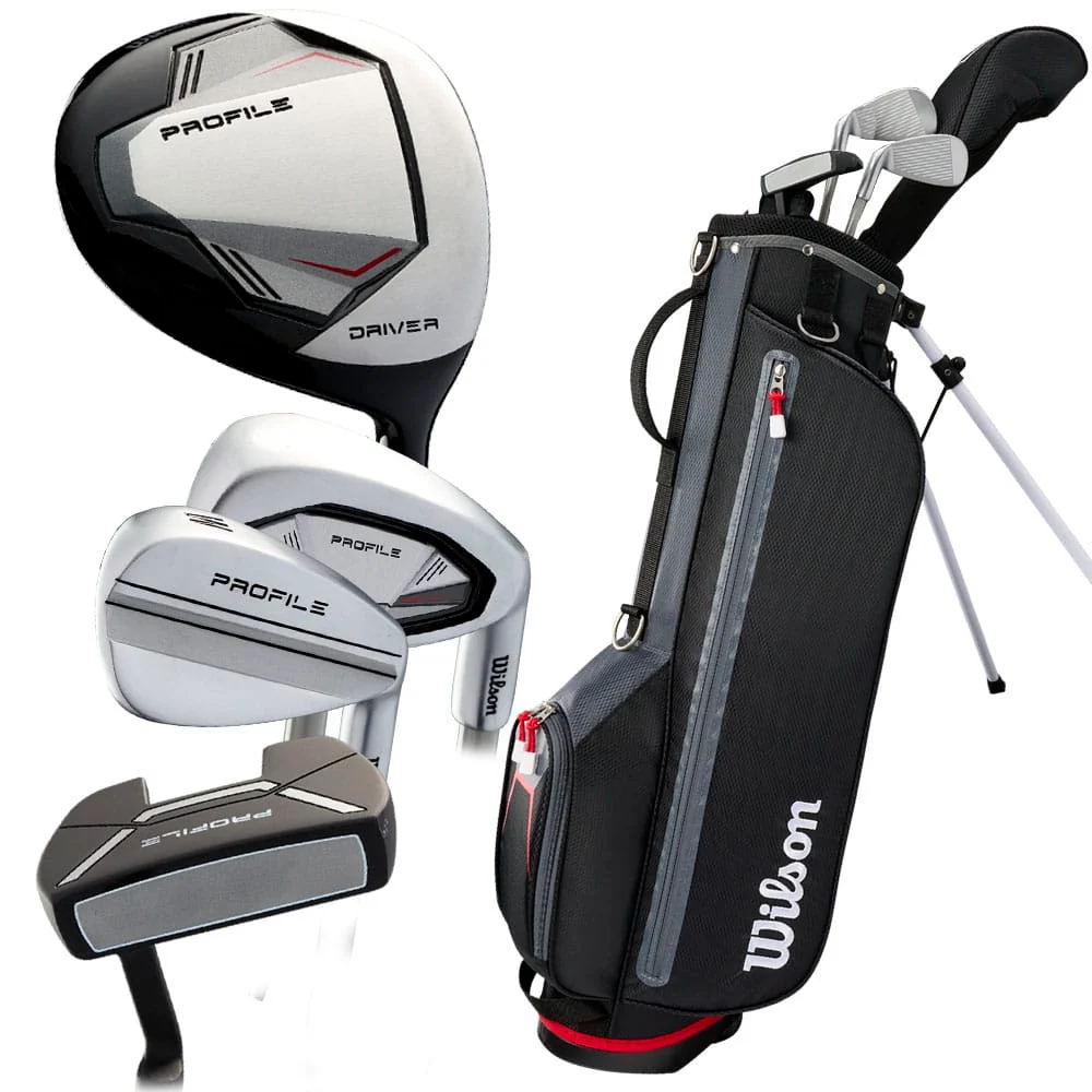 Wilson Profile 5-Piece Stand Bag Junior Package Set - (Golfer Height 40"-50")