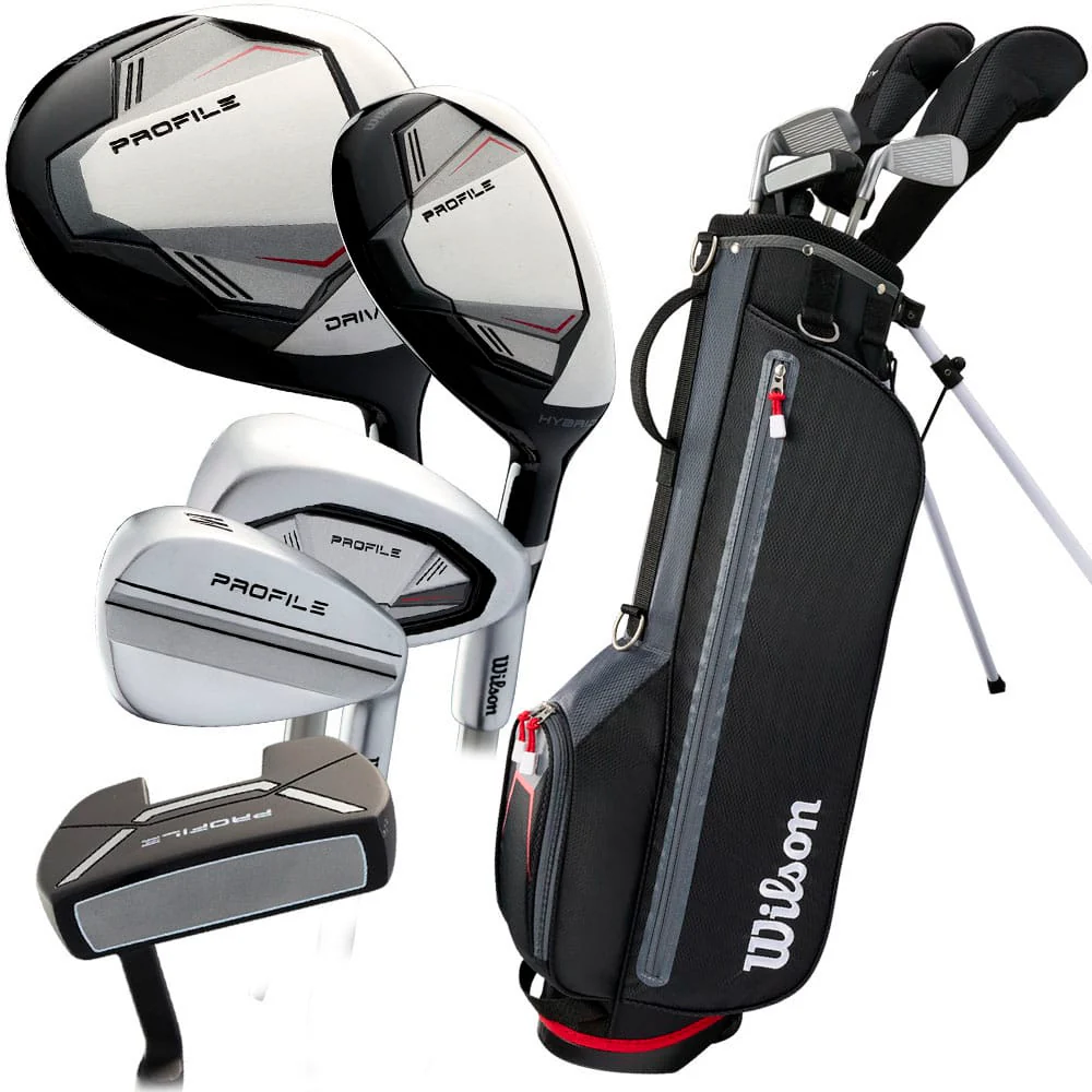 Wilson Profile 6-Piece Stand Bag Junior Package Set - (Golfer Height 50"-56")