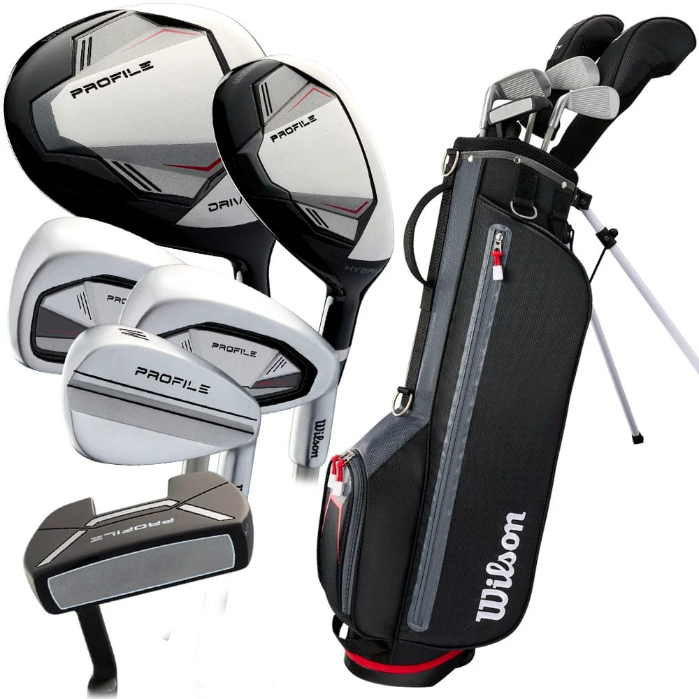 Wilson Profile 7-Piece Stand Bag Junior Package Set - (Golfer Height 56"-63")