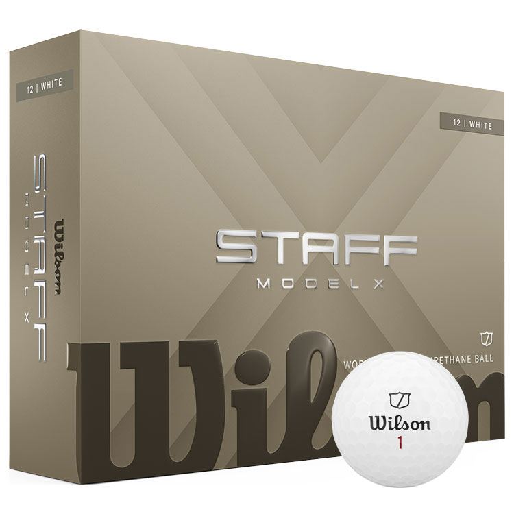 Wilson Staff Model X Personalised Text Balls