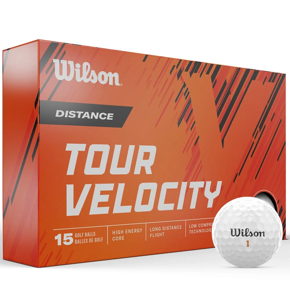 Wilson Tour Velocity Distance Balls